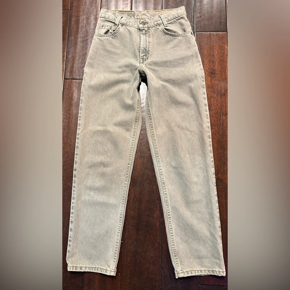 Vintage 90’s Levi's 550 Relaxed Fit Straight Leg Jeans w/Orange Tab